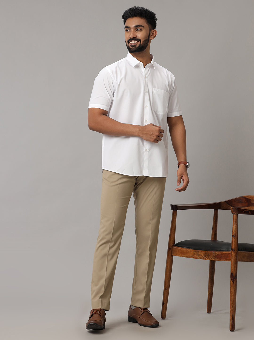 Best 2 PCS Viveagham's White Shirt for Men